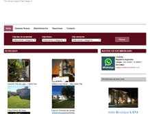 Tablet Screenshot of gonnellipropiedades.com